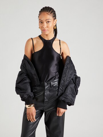 Versace Jeans Couture Боди-футболка в Черный: спереди