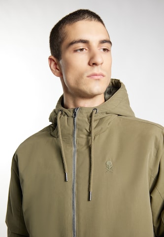 TUFFSKULL Winter Jacket 'Threezy' in Green