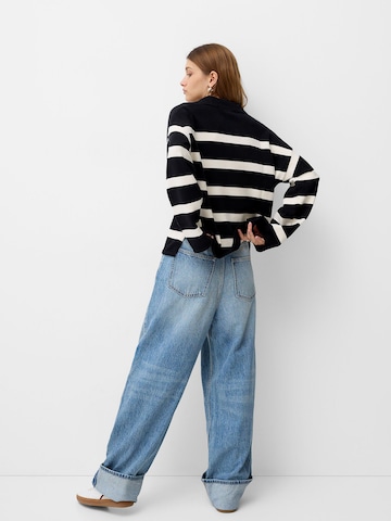 Pull-over Bershka en noir