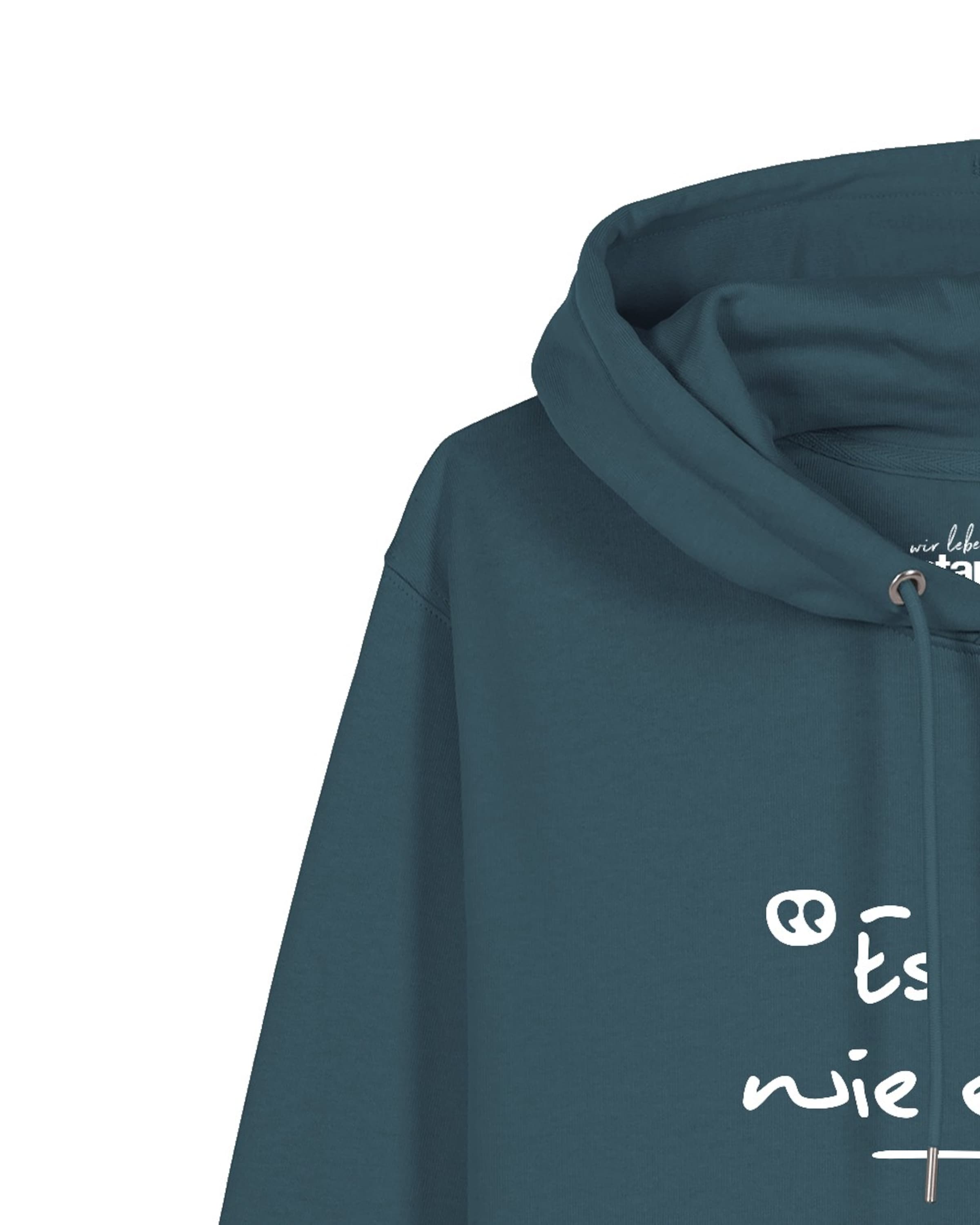 Sweat-shirt 'Es Ist Wie Es Ist' Watapparel en vert