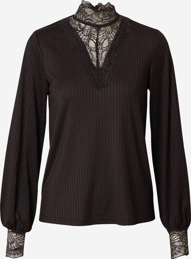 Tricou 'Vanessa' JACQUELINE de YONG pe negru, Vizualizare produs