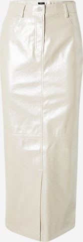 River Island Skirt in Beige: front