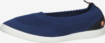 Softinos Ballet Flats in Blue: front