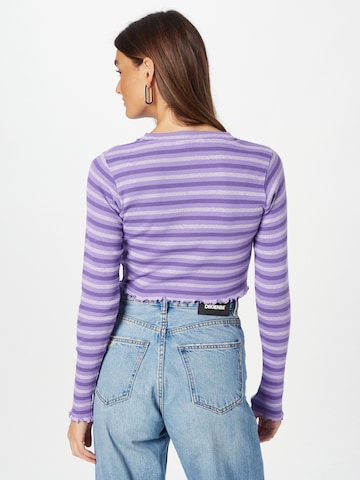 T-shirt MADS NORGAARD COPENHAGEN en violet