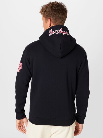 HOLLISTER Zip-Up Hoodie in Black