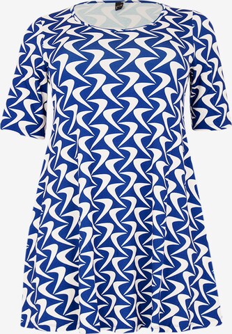 Yoek Tunic in Blue: front