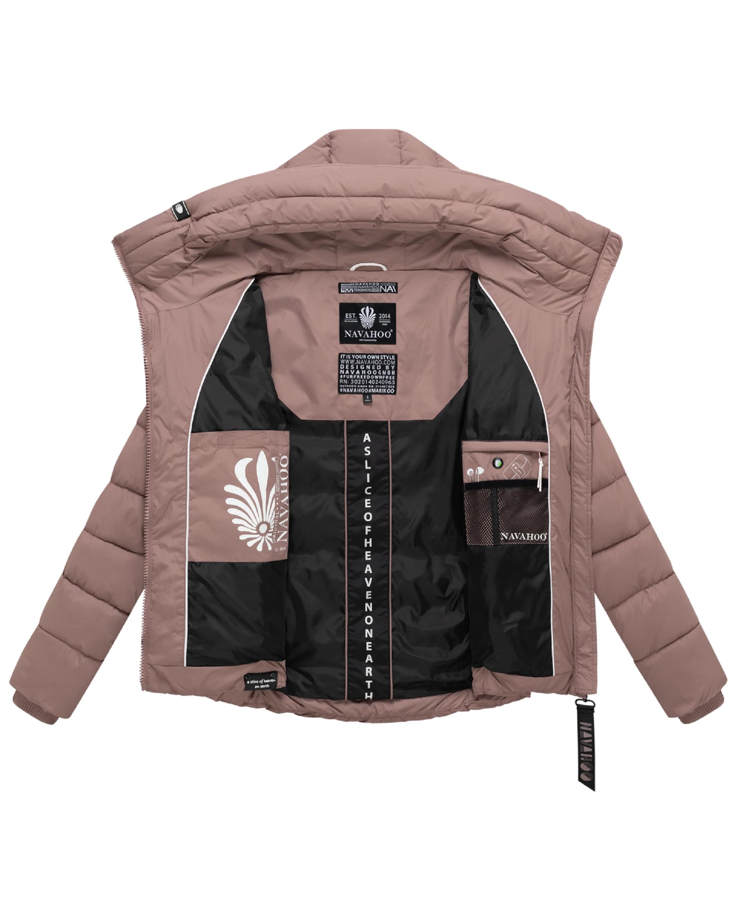 NAVAHOO Winter Jacket 'Amayaa' in Purple