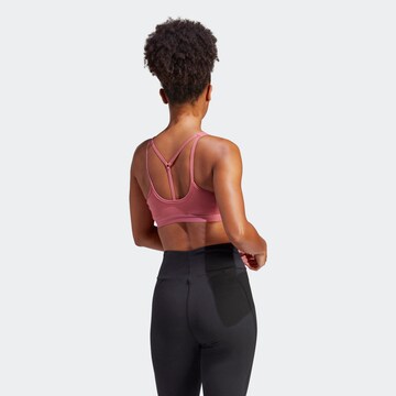 rozā ADIDAS SPORTSWEAR Bezvīļu Sporta krūšturis 'Coreessentials Medium-Support'