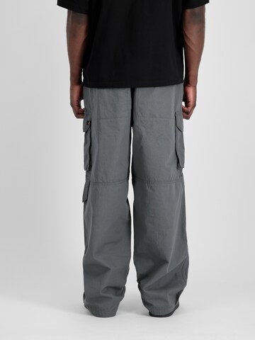 Loosefit Pantaloni cargo di ALPHA INDUSTRIES in grigio