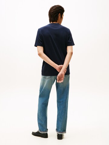 TOMMY HILFIGER - Camisa 'BRAND LOVE' em azul