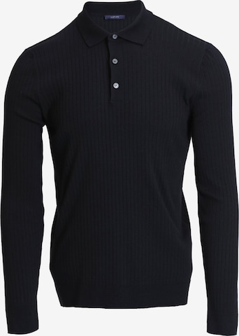 Lufian Sweatshirt in Zwart: voorkant