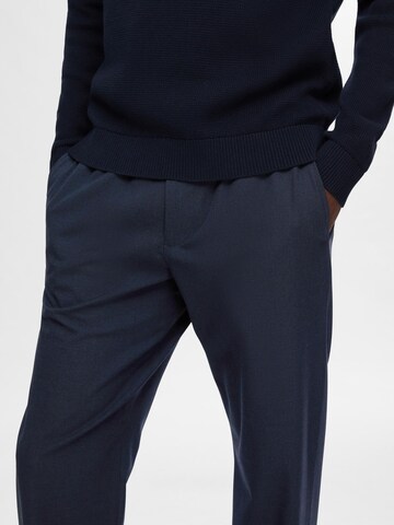 Regular Pantalon 'SLHROBERT' SELECTED en bleu