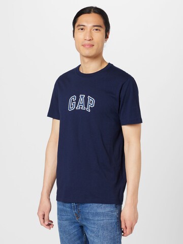 T-Shirt GAP en bleu : devant