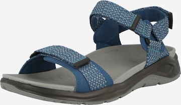 ECCO Sandals 'X-Trinsic' in Blue: front