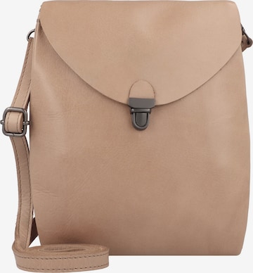 Harold's Umhängetasche in Braun: Vorderseite