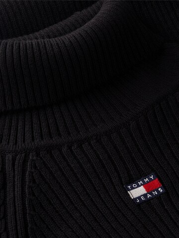 Tommy Jeans - Vestido de punto en negro