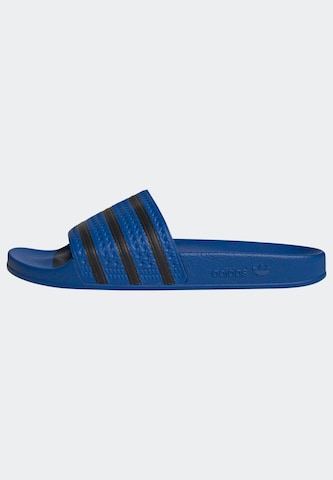 ADIDAS ORIGINALS Mules in Blue: front