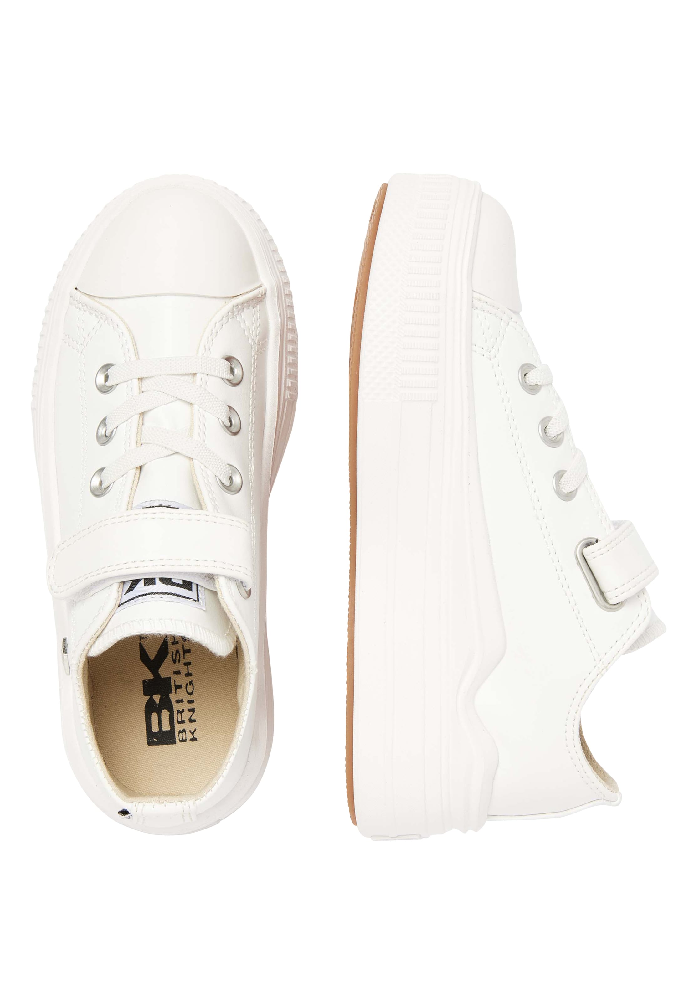 BRITISH KNIGHTS Tennarit 'KAYA FLOW' värissä valkoinen