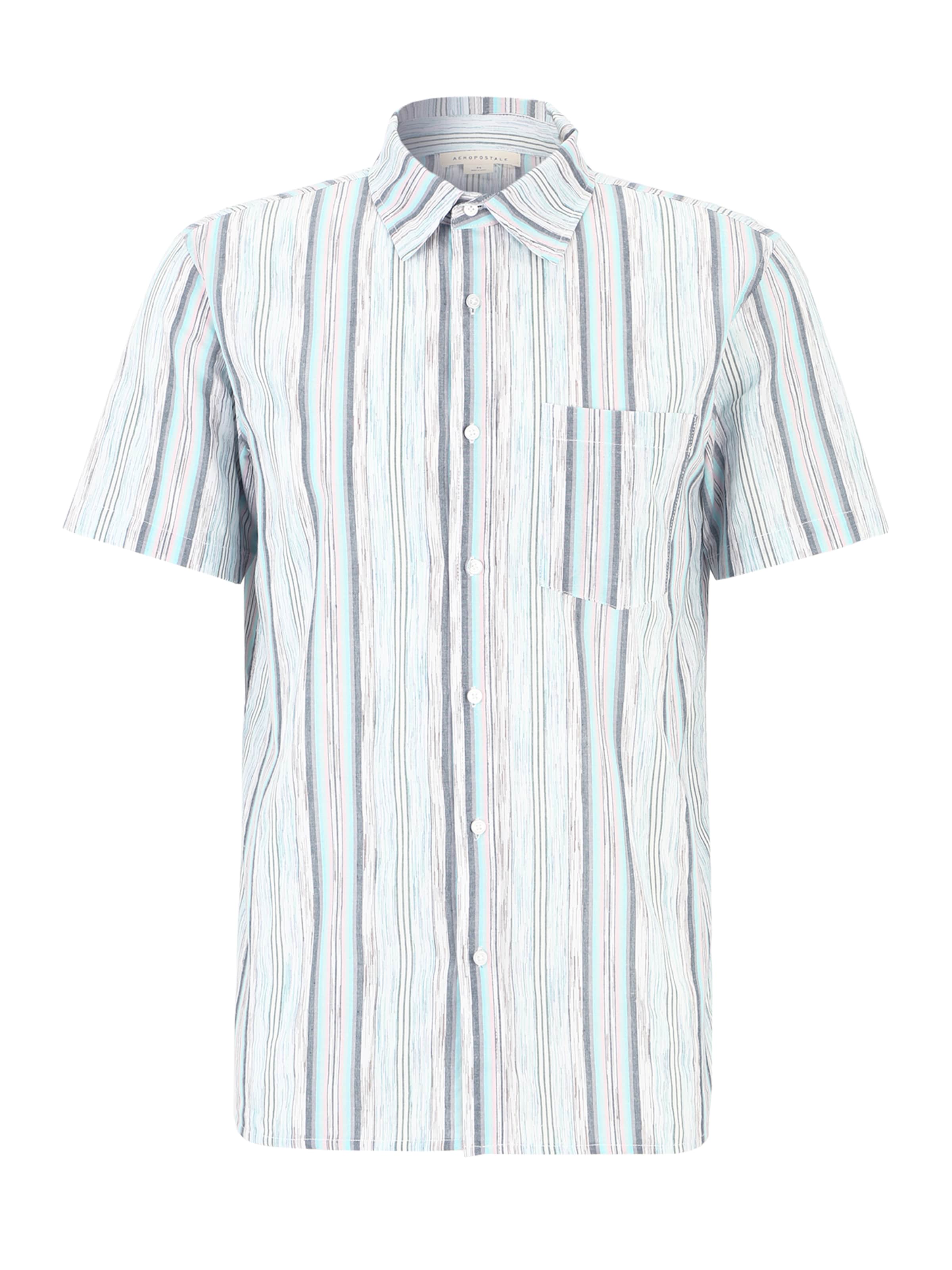 AÉROPOSTALE Regular Fit Skjorte i hvid: forside