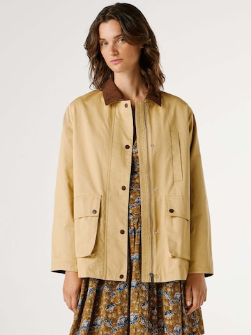 Pepe Jeans Between-Season Jacket 'FLORY' in Beige: front