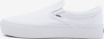 VANS Trampki slip on 'UA Classic Slip-On Platform' w kolorze biały: przód