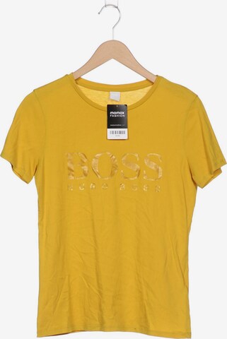BOSS Black Top & Shirt in M in Yellow: front