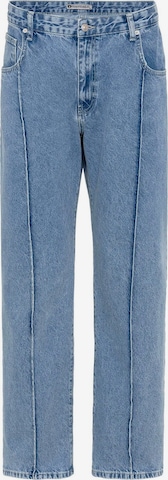 mėlyna Dandalo Standartinis Džinsai: priekis