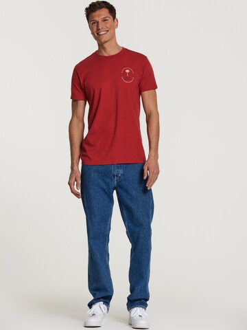 T-Shirt 'Tulum Palm' Shiwi en marron