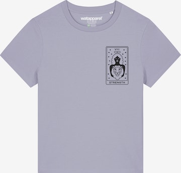 Watapparel T-Shirt 'Tarot Strength' in Lila: Vorderseite