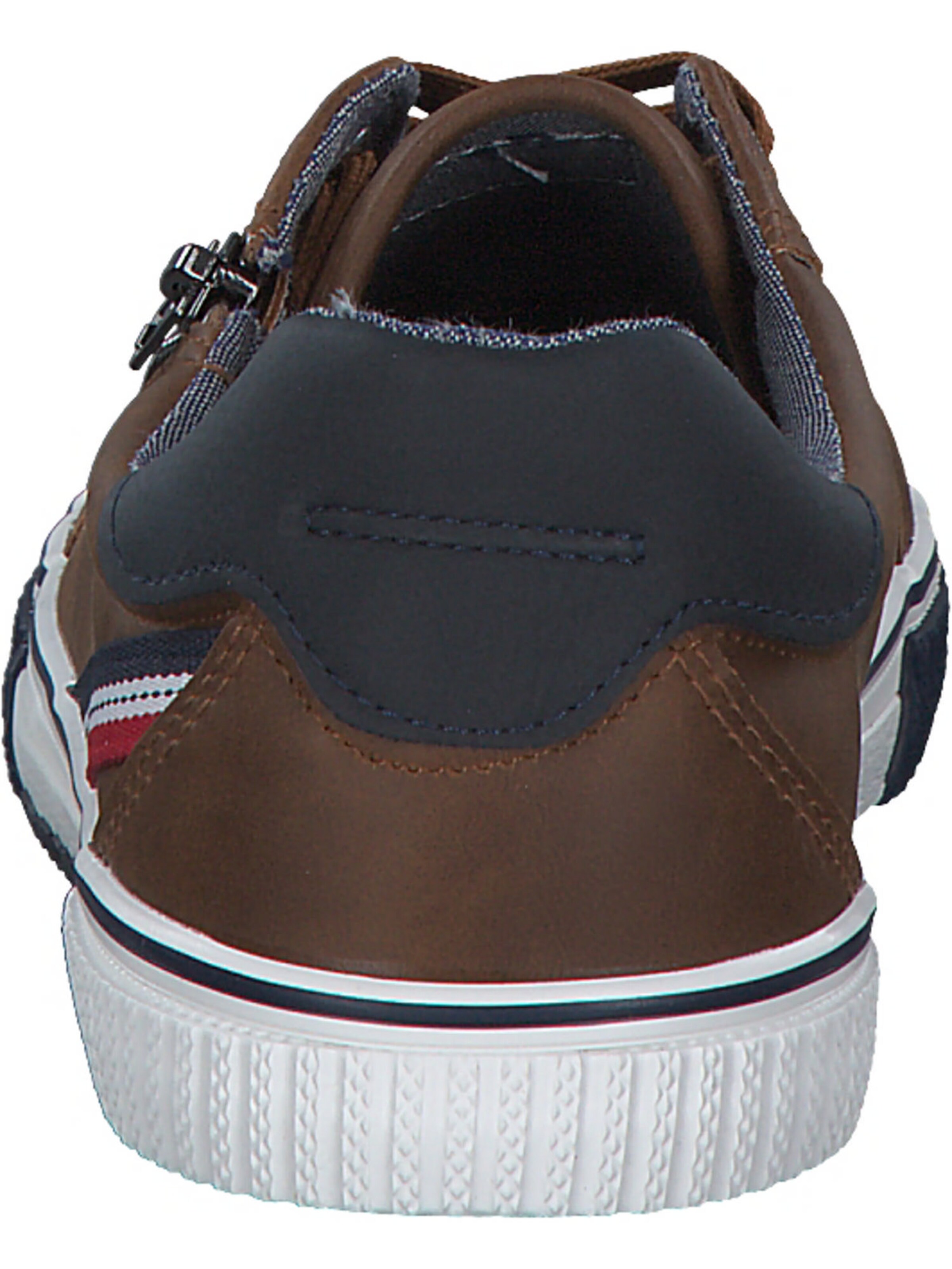 TOM TAILOR Sneaker in Braun