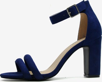 Celena Sandalen met riem 'Chelsie' in Blauw