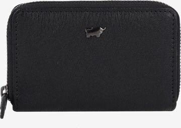 Braun Büffel Wallet 'Anna' in Black: front