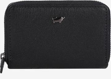 Braun Büffel Wallet 'Anna' in Black: front