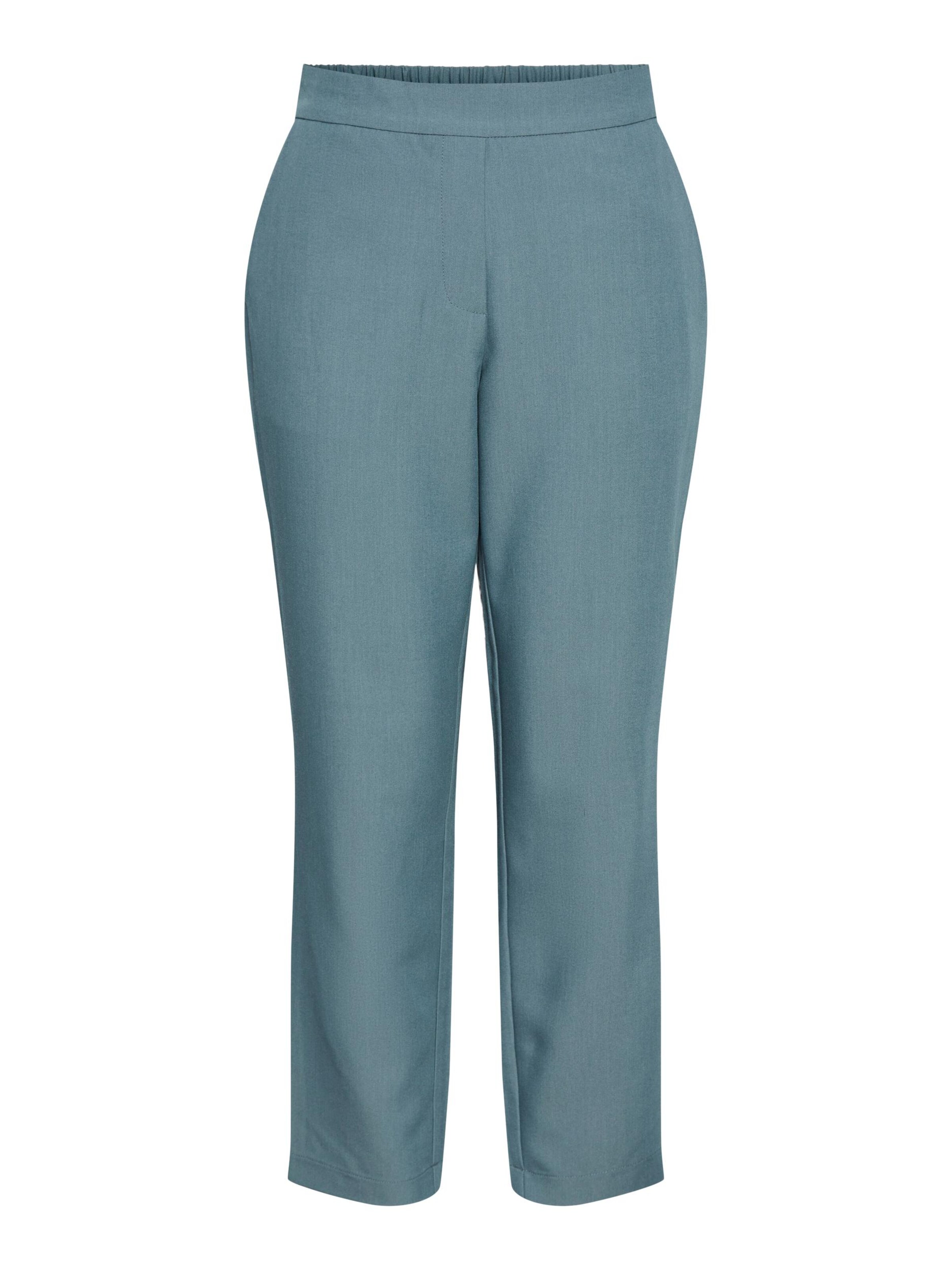 PIECES Regular Hose 'PCBOSELLA' in Blau: Vorderseite