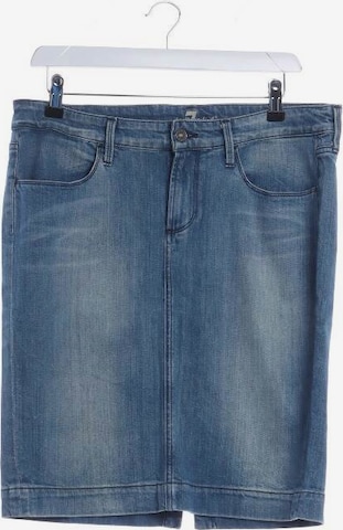 7 for all mankind Skirt in L in Blue: front