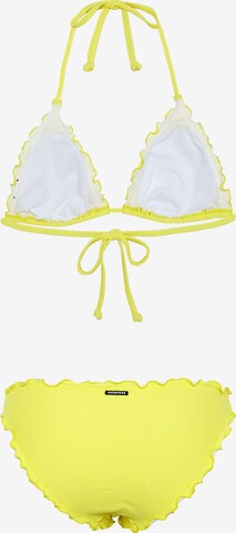CHIEMSEE Triangel Bikini in Gelb