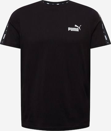 PUMA Sportshirt in Schwarz: predná strana