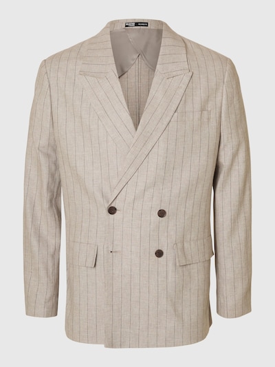 SELECTED FEMME Colbert in de kleur Beige gemêleerd / Donkerbruin, Productweergave