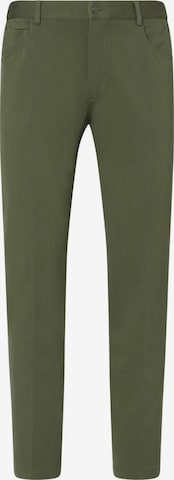 Coupe slim Pantalon 'LIU JO UOMO PANTALONE JERSEY PANTALONE' Liu Jo en vert : devant