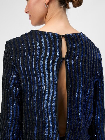Camicia da donna 'OBJDotti Sansiba' di OBJECT in blu