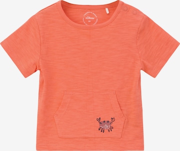 s.Oliver Shirt in Orange: Vorderseite