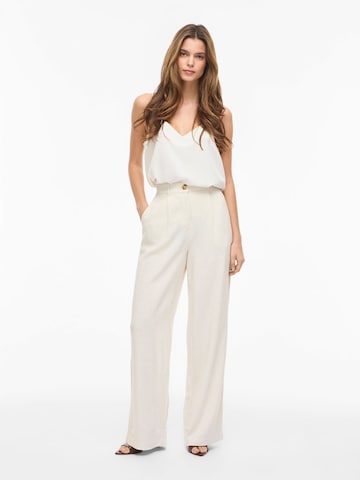 Wide Leg Pantalon 'VIWinnie' VILA en beige