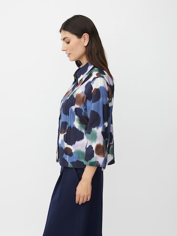 Chemisier 'MaIbilisan' Masai en bleu