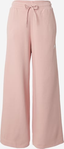 ADIDAS SPORTSWEAR Wide Leg Sportsbukse 'Last Days Of Summer' i rosa: forside