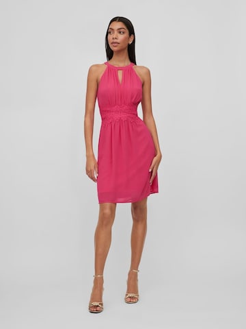 VILAKoktel haljina - roza boja: prednji dio