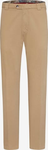 MEYER Chino trousers 'Roma' in Brown: front