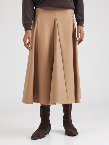 Gonna 'NOCERA' di Max Mara Leisure in marrone: frontale