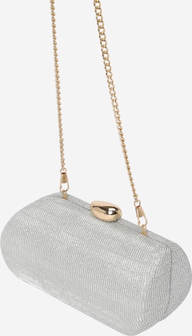 Pochette GLAMOROUS en argent : devant