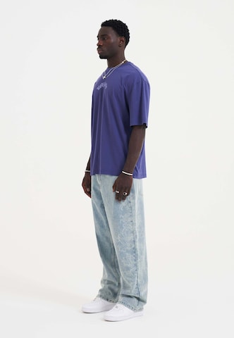 Ed Hardy T-Shirt in Blau