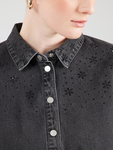 ONLY Carmakoma Bluse 'CARGrace' i sort
